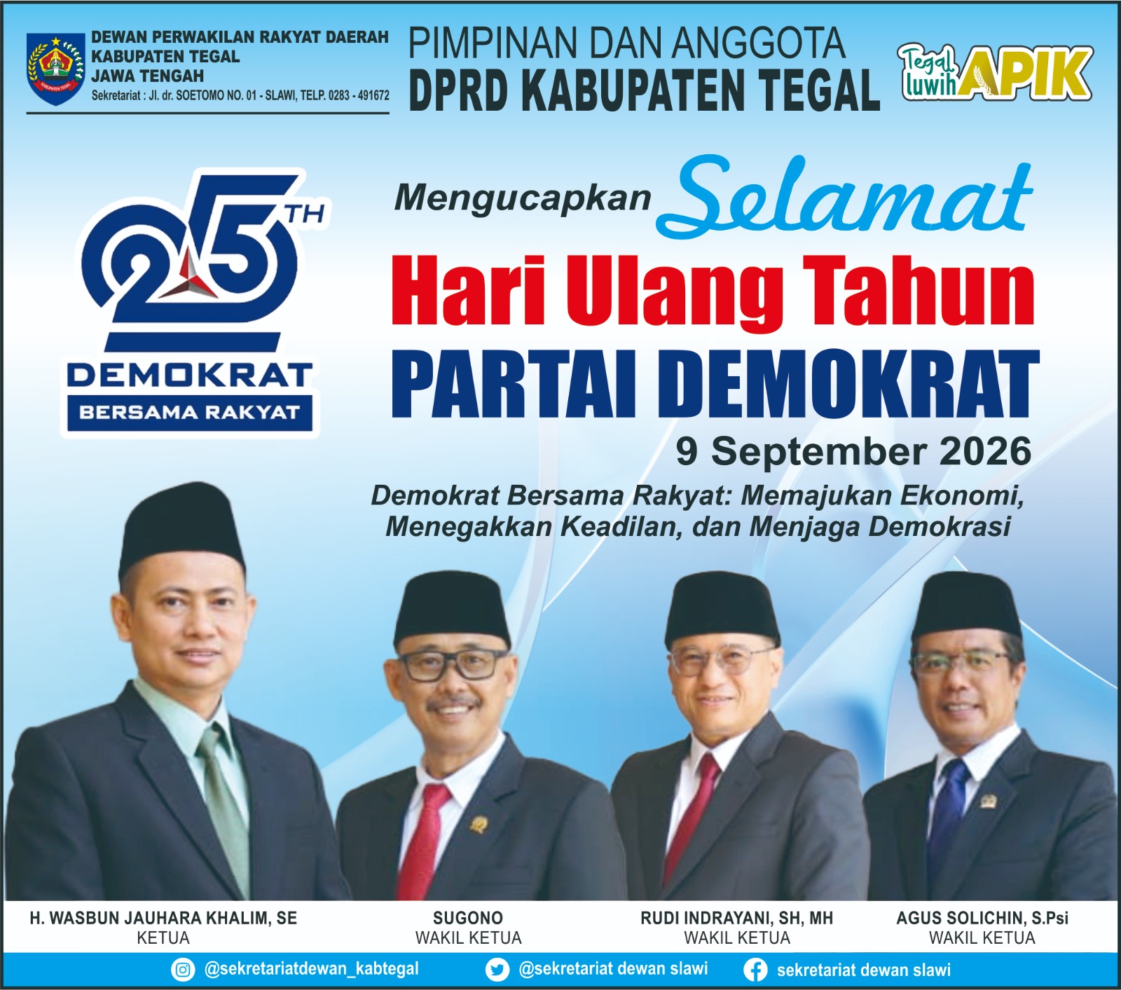 Hut demokrat