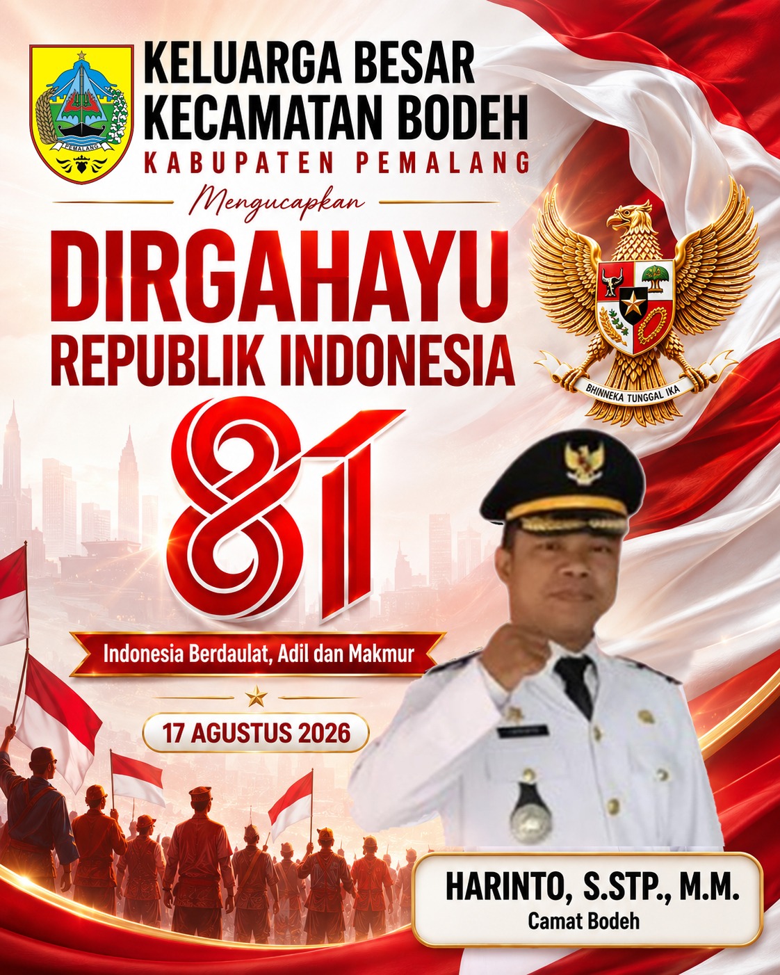 HUT RI - Kec Bodeh Pemalang