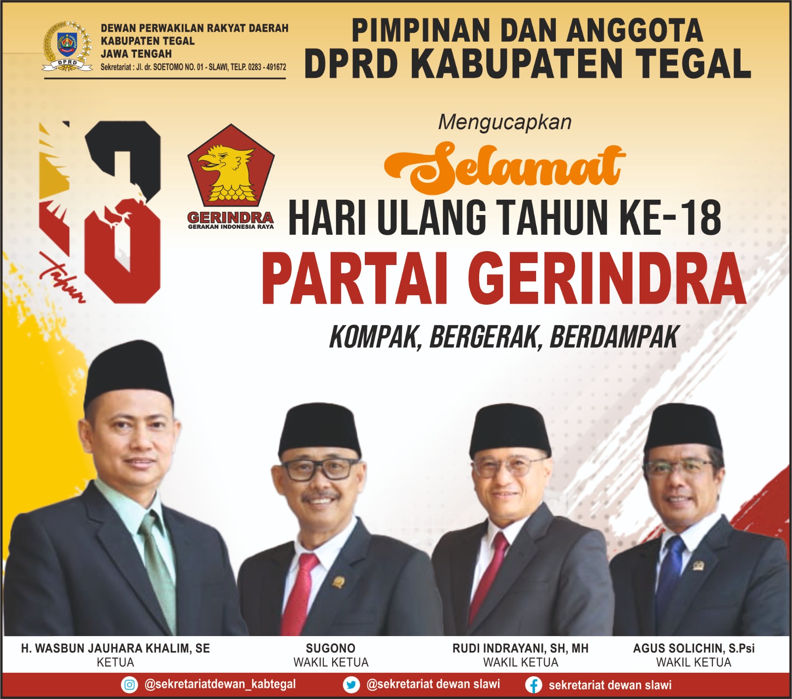 HUT Gerindra