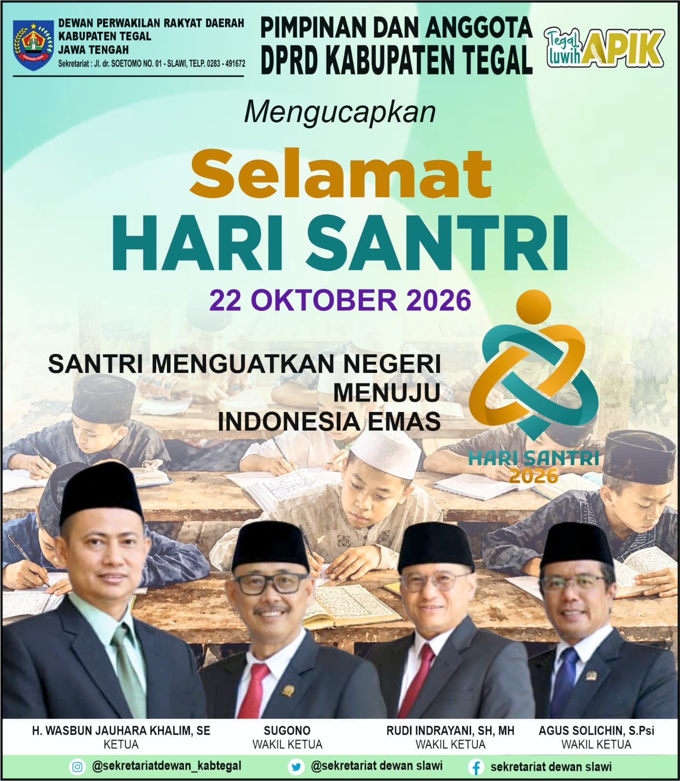 Hari santri - dprd kab tegal
