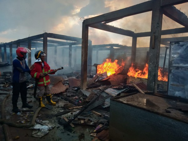 Pasar Kalimas di Pemalang Sudah Tiga Kali Kebakaran