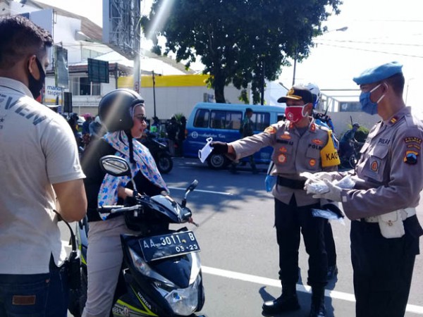 Masuk Temanggung Wajib Pakai Masker