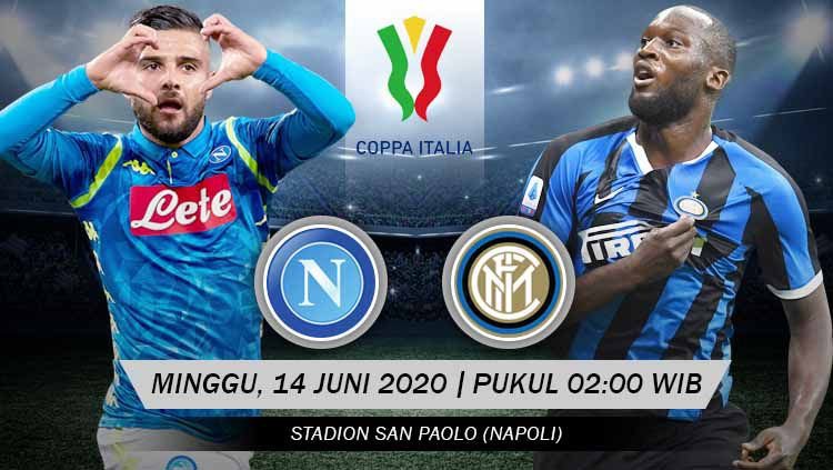 Napoli vs Inter, Berebut Tiket Final