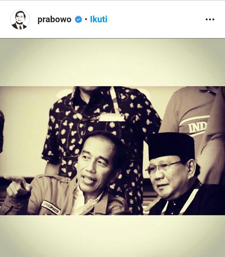Presiden Jokowi Berulang Tahun, Prabowo: Semoga Mempersatukan Bangsa Indonesia