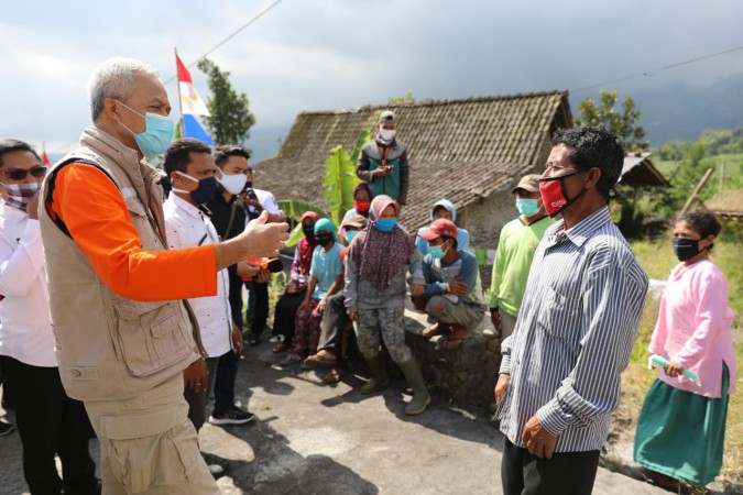 Perbaiki Jalur Evakuasi Gunung Merapi, Ganjar Kucurkan Rp14 Miliar