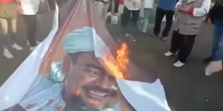 Hina Ulama dan Umat Islam, Orator saat Aksi Pembakaran Foto Habib Rizieq Dilaporkan ke Polisi Siang Ini