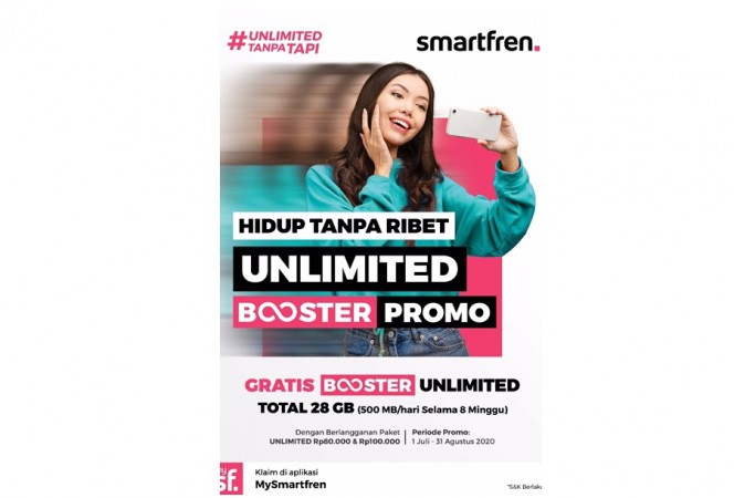 Smartfren Luncurkan Booster Unlimited dengan Harga Mulai Rp2.000