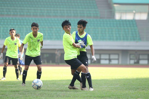Latihan Perdana Timnas U-16 di Tengah Pandemi, Tempat Makan Pemain Dipisah