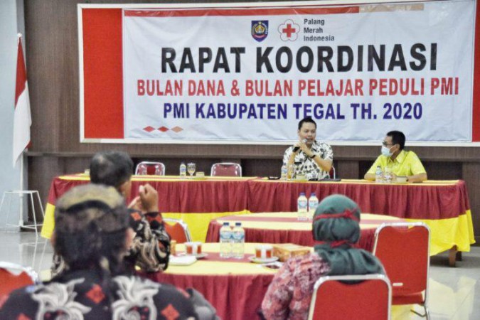Bulan Dana PMI Kabupaten Tegal Targetkan Rp2,14 Miliar, Iuran Diminta per Kartu Keluarga