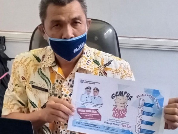Covid-19 Masih Mengancam, Diskominfo Gencar Sosialisasikan Gempur Rokok Ilegal