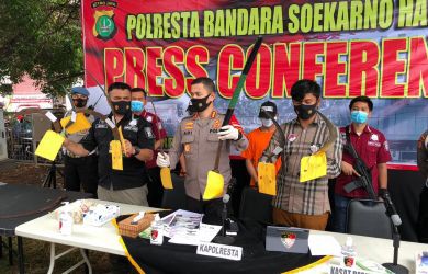 Satu Orang Kritis Usai Tawuran Pelajar di Wilayah Bandara Soekarno-Hatta, 9 Tersangka Ditangkap Polisi