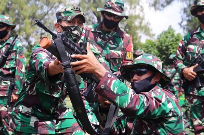 Pengamanan RI-Malaysia, Kolonel Inf Christian Minta Prajurit Pahami Daerah Operasi