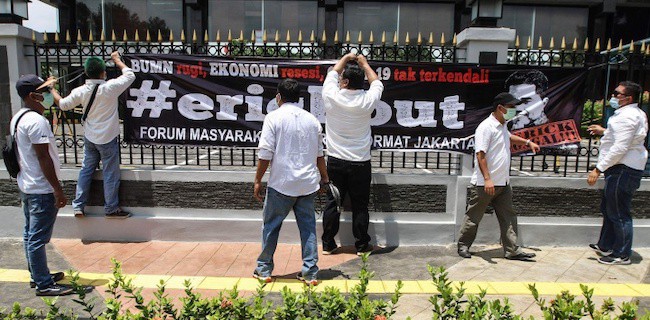 Usai Demo Erick Thohir, Format Jakarta yang Pernah Dukung Jokowi Dipolisikan: Kami Makin Bersemangat