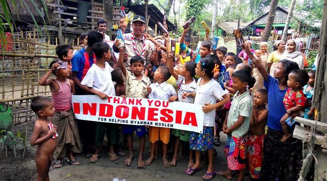 Indonesia Minta Myanmar Pulangkan Pengungsi Rohingya