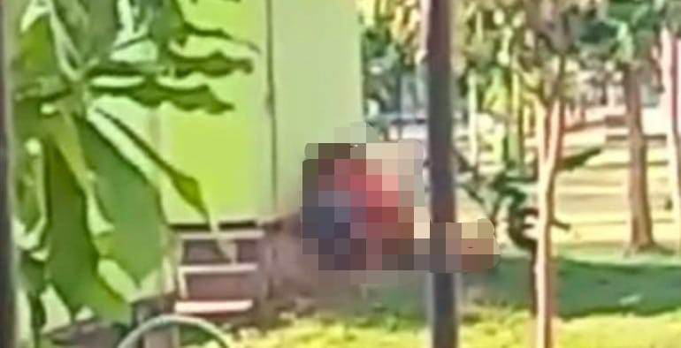 Siang-siang Dua Sejoli Tertangkap Basah Mesum di Tengah Taman, Videonya 29 Detik Langsung Viral
