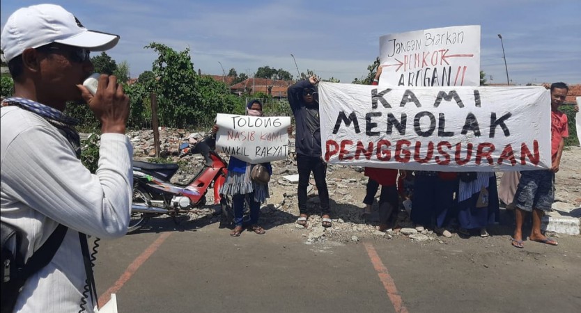 Relokasi Belum Jelas, PKL Taman Pancasila Minta Pemkot Tegal Segera Realisasikan Janjinya