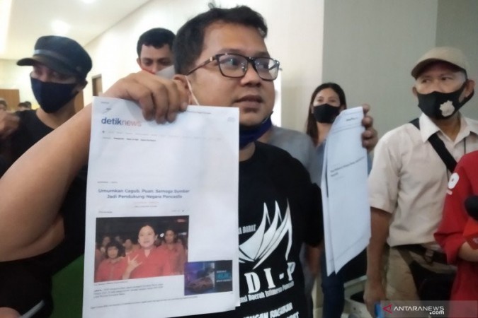Laporan Pemuda Mahasiswa Minang soal Pernyaan Puan Maharani Ditolak Polisi