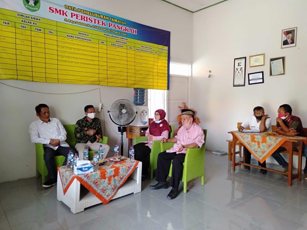 Masa Pandemi Covid-19, Komisi II DPRD Kabupaten Tegal Monitoring Proses KBM di Sekolah