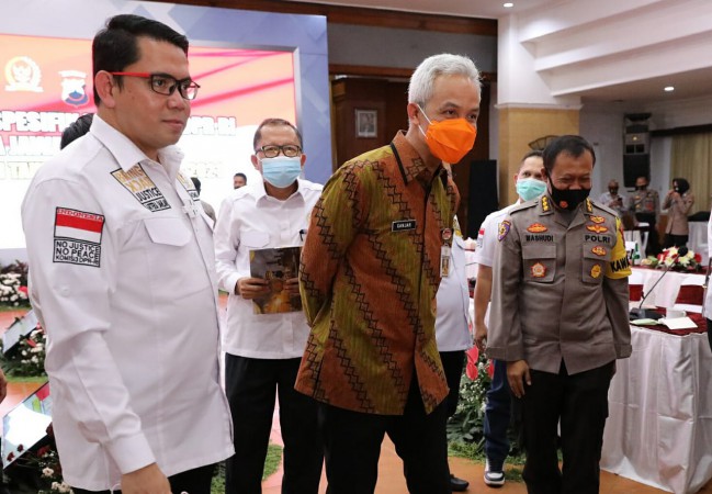 Arteria Dahlan Temui Ganjar Pranowo di Semarang, Ada Apa Ya?