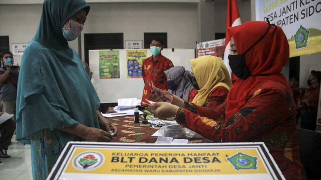 BLT Dana Desa Rp600 Ribu dan Rp300 Ribu Diperpanjang Sembilan Bulan