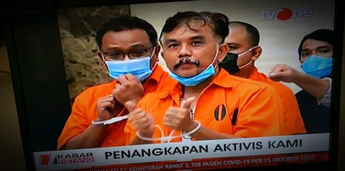 Menangis Lihat Pelakuan Polisi pada Para Aktivis yang Ditangkap, Andi Arief: Syahganda dan Jumhur Hidayat Dipe