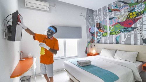 13.334 Kamar di 120 Hotel Disiapkan untuk Isolasi Mandiri di Sembilan Provinsi