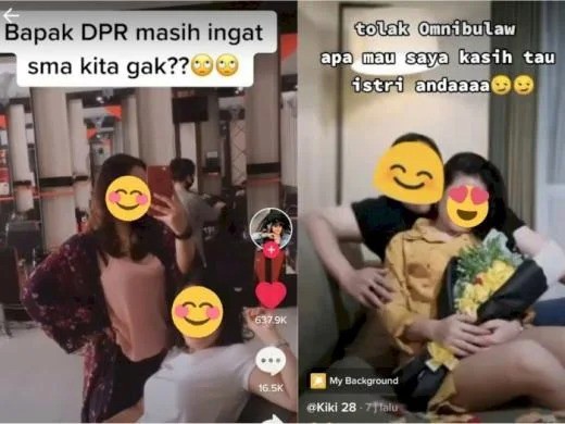 Sejumlah Pelakor Ancam Bongkar Borok Oknum Anggota DPR: Tolak Omnibus Law, Apa Mau Saya Kasih Tahu Istri Anda?