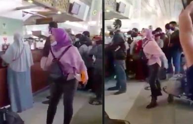 Gagal Terbang Ngamuk di Bandara, TKW Tantang Jokowi: Suruh Turun ke Sini Lawan Saya!