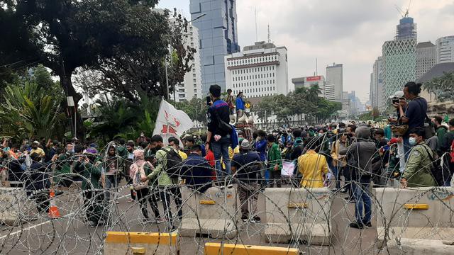 Jika Presiden Jokowi Tak Batalkan Omnibus Law, Mahasiswa dan Buruh Akan Demo Lagi 28 Oktober