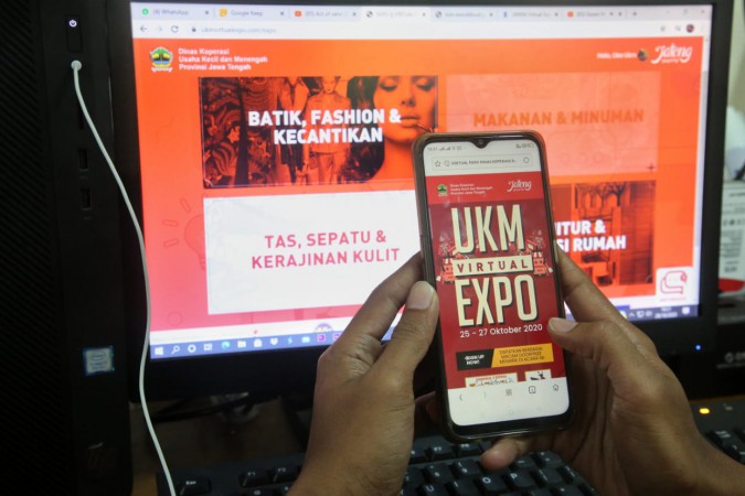 UKM Virtual Expo Pamerkan 104 Toko Online Jateng, Ada Free Ongkir!