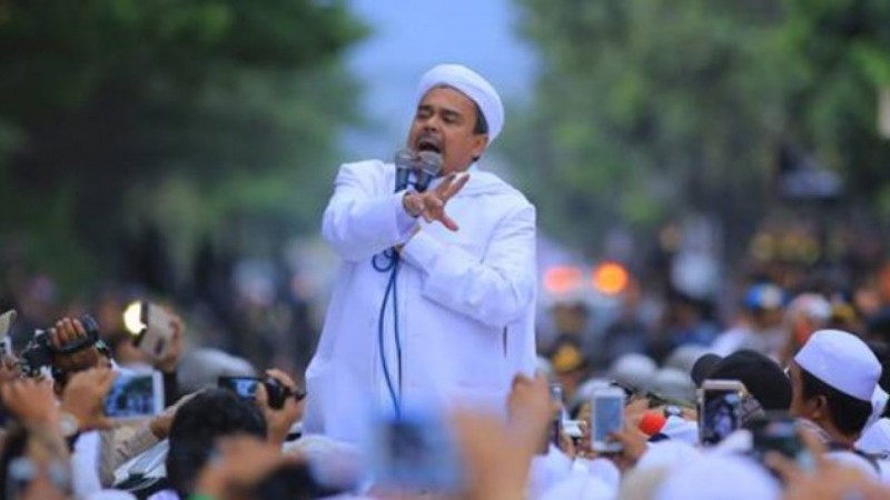 Habib Rizieq Dipanggil Polisi Besok, FPI: Kerumunan Gibran saat Pendaftaran Cawalkot Diusut Juga Dong