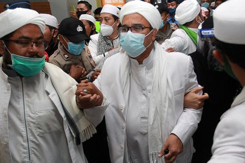 Bantah Terpapar Covid-19, Ini Alasan Habib Rizieq Tolak Informasikan Hasil Swab Test