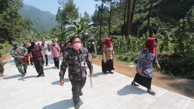 Jalan Jejeg-Cenggini Segera Dilelang, Dianggarkan Rp882 Juta