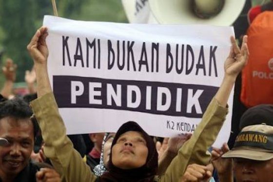 2021, Pemerintah Buka Satu Juta Lowongan Guru Honorer Jadi PPPK