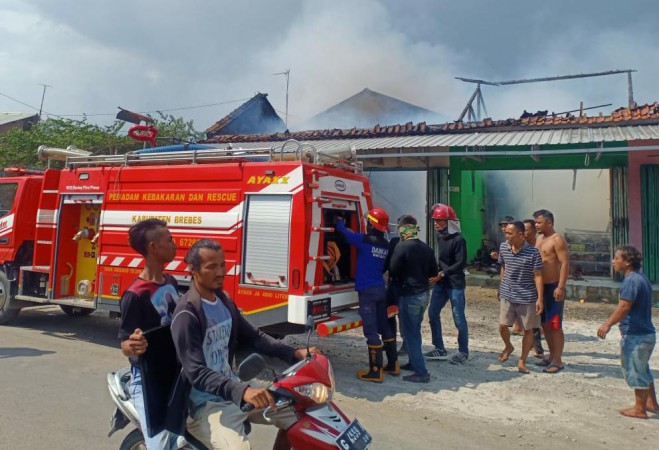 Kebakaran di Songgom, Satu Orang Alami Luka Bakar 28 Persen