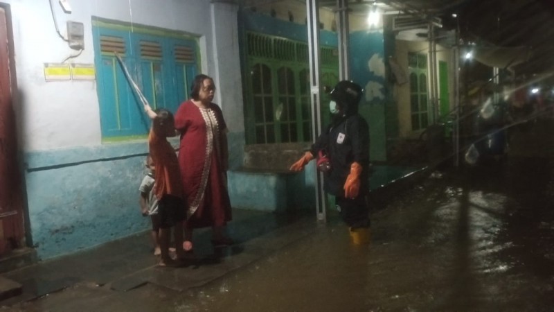 Hujan Deras, Sejumlah Titik di Kabupaten Tegal Dilanda Banjir