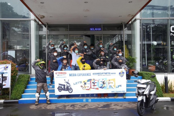 Yamaha GEAR 125 Achiever Jajal Jalur Jakarta-Bogor