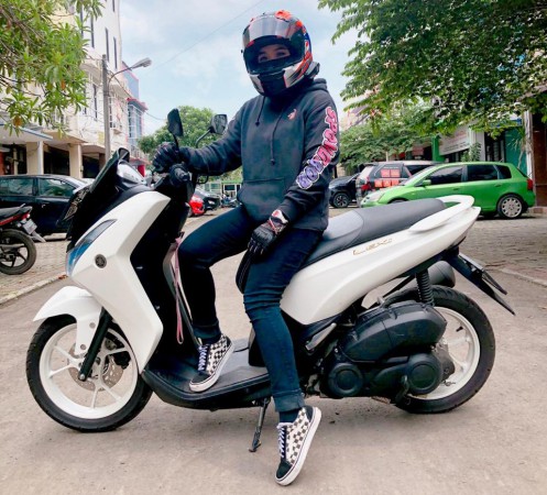 My Yamaha Motor Pastikan Motor Milik Lady Biker Ini Tetap dalam Kondisi Prima