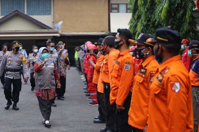 Apel Kesiapsiagaan Bencana Digelar saat Pandemi, Umi Azizah: BPBD Harus Sering Simulasi