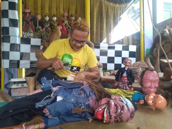 Perajin Wayang Golek Pemalang Berinovasi di Tengah Pandemi, Orderan Tetap Mengalir