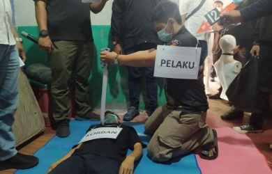 Bikin Ngeri! 17 Adegan Khusus Potong Mayat Diperagakan dalam Rekonstruksi Mutilasi Manusia Silver