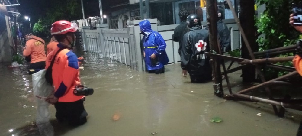 Tahun Baru, Enam Desa di Tiga Kecamatan Kebanjiran Hingga Satu Setengah Meter