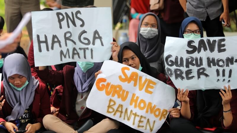 Gaji Guru Honorer Calon PPPK Akan Disamakan dengan PNS