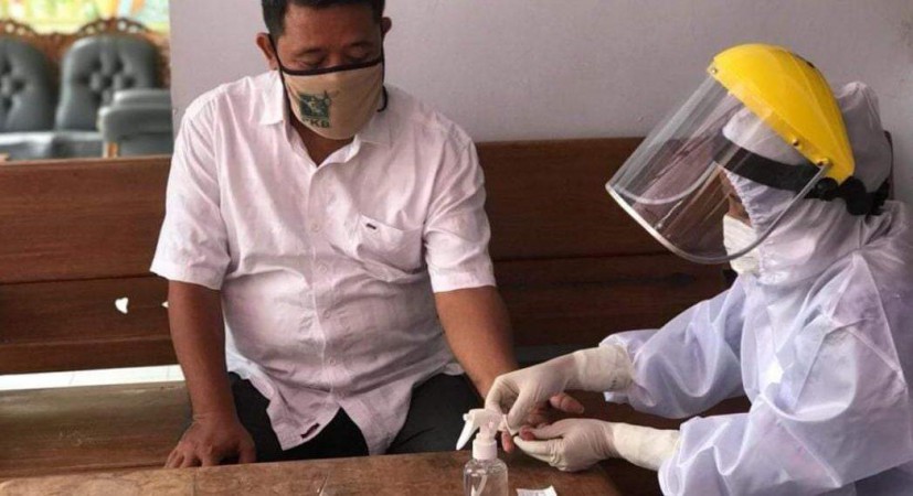 Dukung Vaksinasi Sinovac, Ketua DPRD Kabupaten Tegal Siap Divaksin