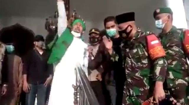 Dandim dan Wakil Ketua FPI Ribut di Masjid saat Dzikir dan Doa Viral di Medsos