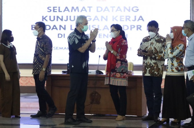 Baleg DPR RI Sebut Ganjar Pimpinan yang Inisiatif usai Paparan Soal Implementasi UU Pangan