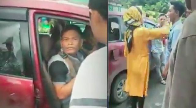 Viral Video Sedang Semobil dengan Istri Orang, Kepala Desa Digerebek lalu Dipukul