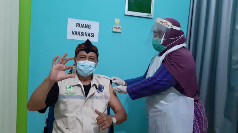 Lindungi dari Covid-19, Warga Brebes Diajak Tidak Takut Divaksin