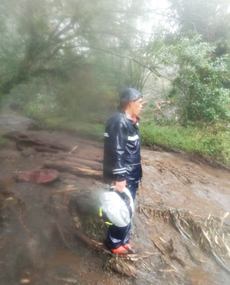 Gunung Slamet Longsor di 1.600 Mdpl, Banjir Lumpur Deras sampai ke Desa Penakir