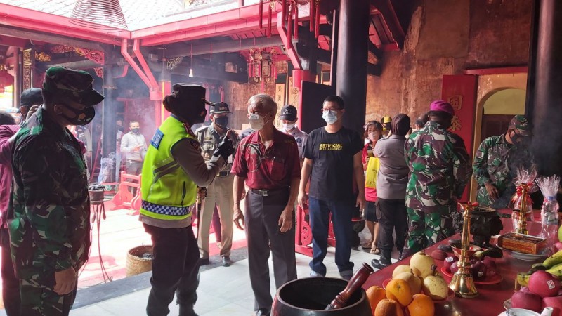 Pandemi Covid-19, Arak-arakan Patung Dewa saat Imlek di Kota Tegal Ditiadakan